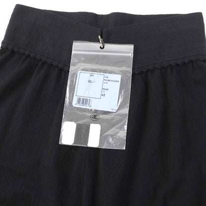 CHANEL skirt P41981 wool black 42