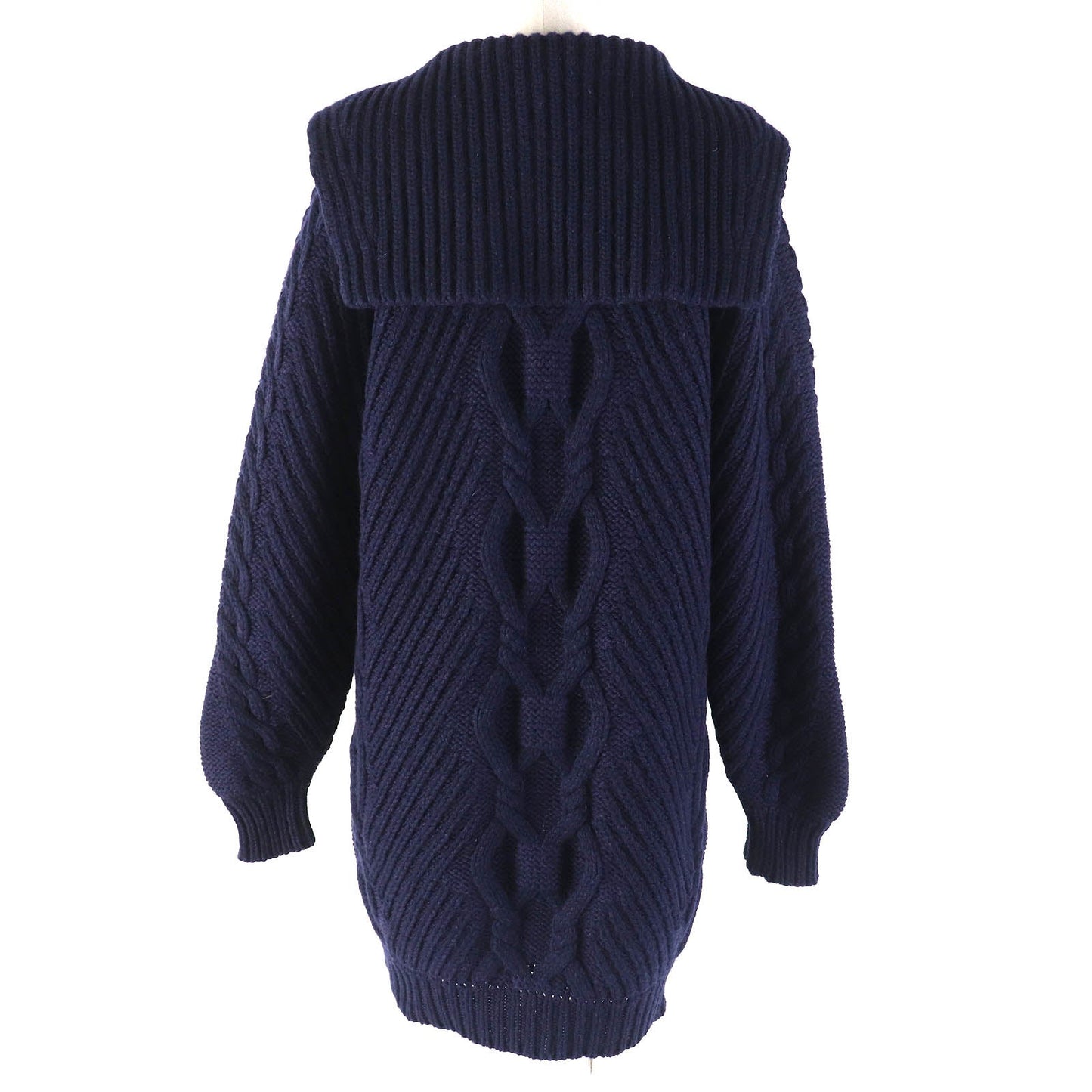 CHANEL one piece P59298K07764 wool Navy 34