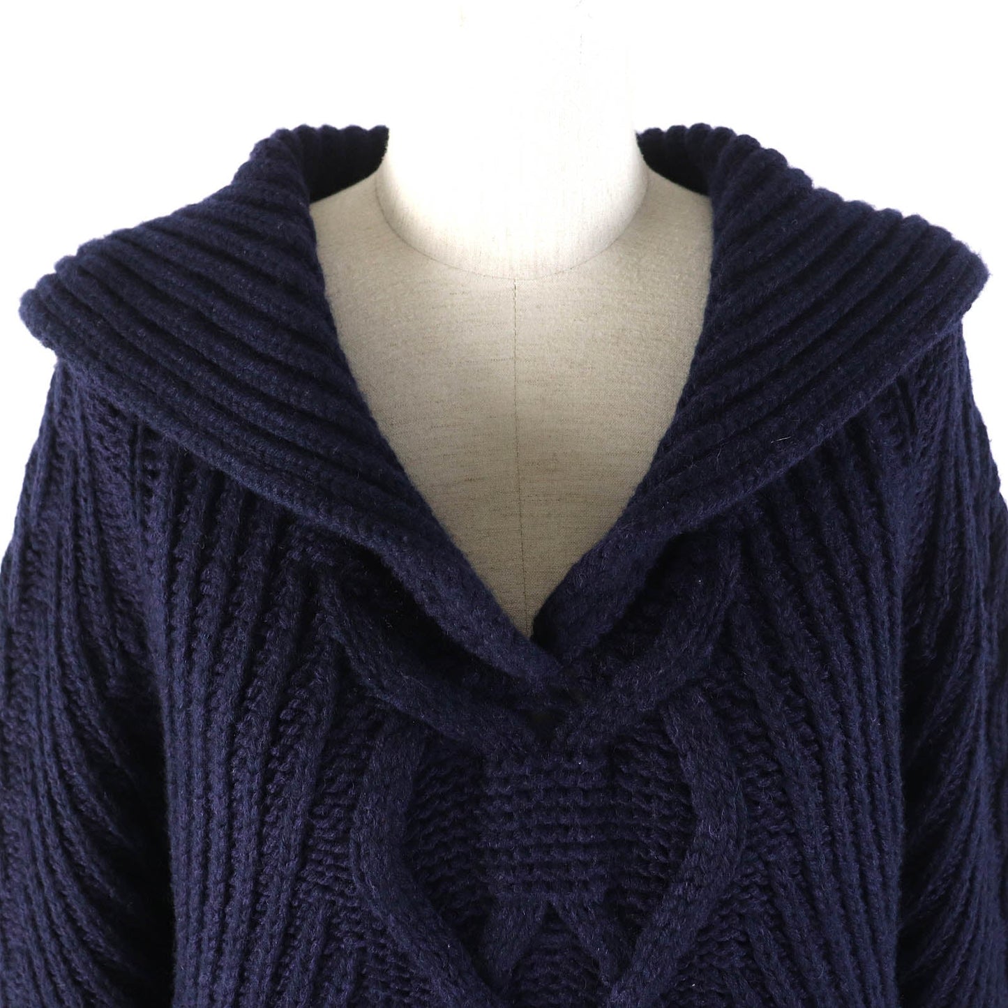 CHANEL one piece P59298K07764 wool Navy 34