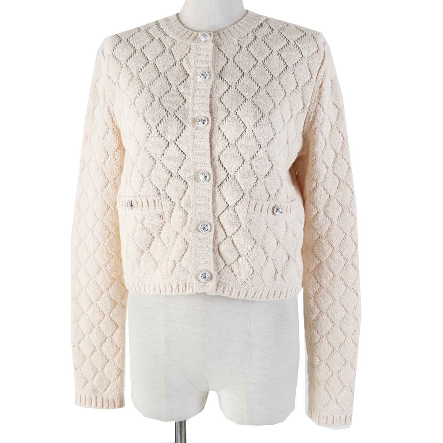 Chanel Cotton Polyamide Cardigan P75071