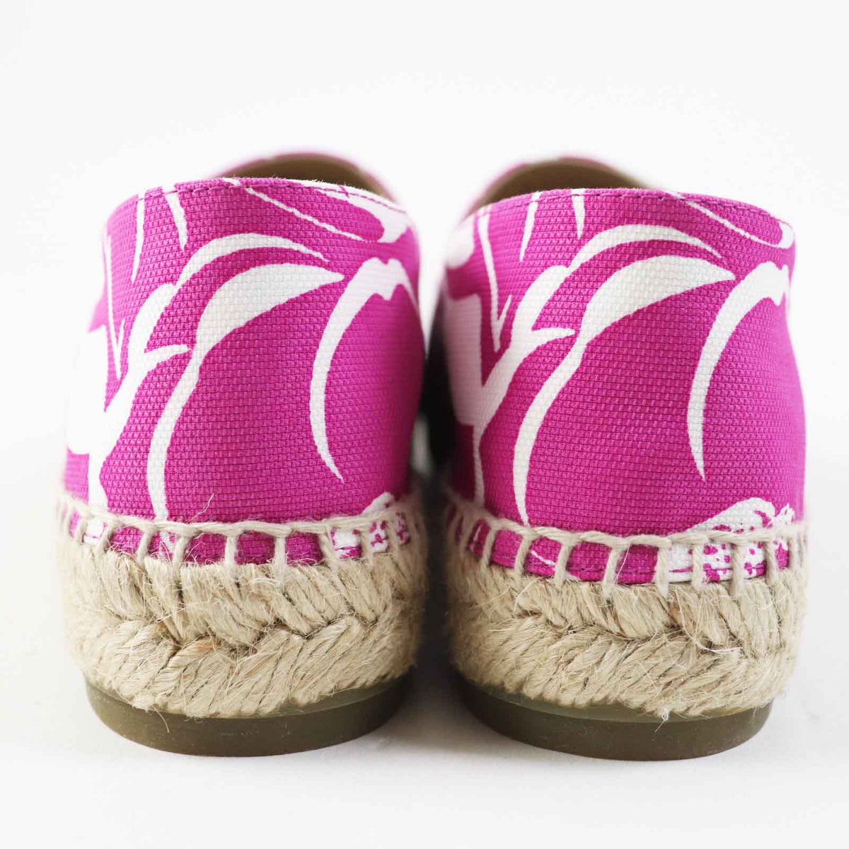 Chanel COCO Mark Espadrilles Canvas Jute 36