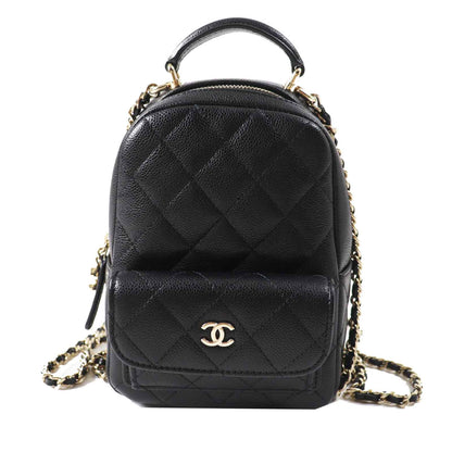 Chanel Caviar Skin Backpack AP3753 Black
