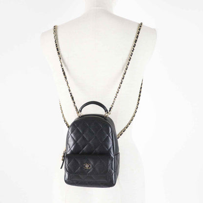 Chanel Caviar Skin Backpack AP3753 Black