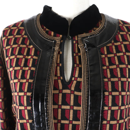 Chanel Wool COCO Mark Jacket Dress Ensemble