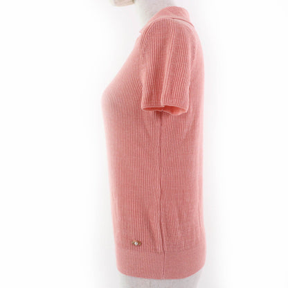 Chanel COCO Mark Parts Knit Short Sleeve Top