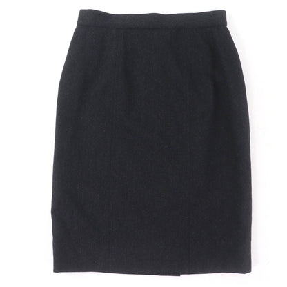 Chanel COCO Mark Button Skirt