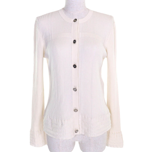 Chanel COCOMarkButton Cashmere Cardigan