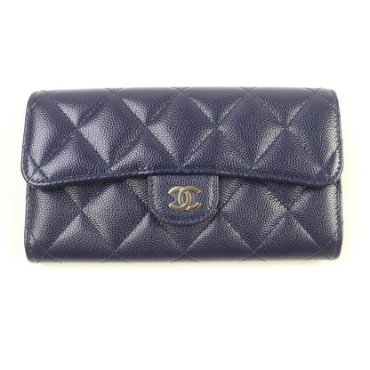Chanel Matelasse Caviar Long Wallet