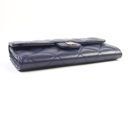 Chanel Matelasse Caviar Long Wallet