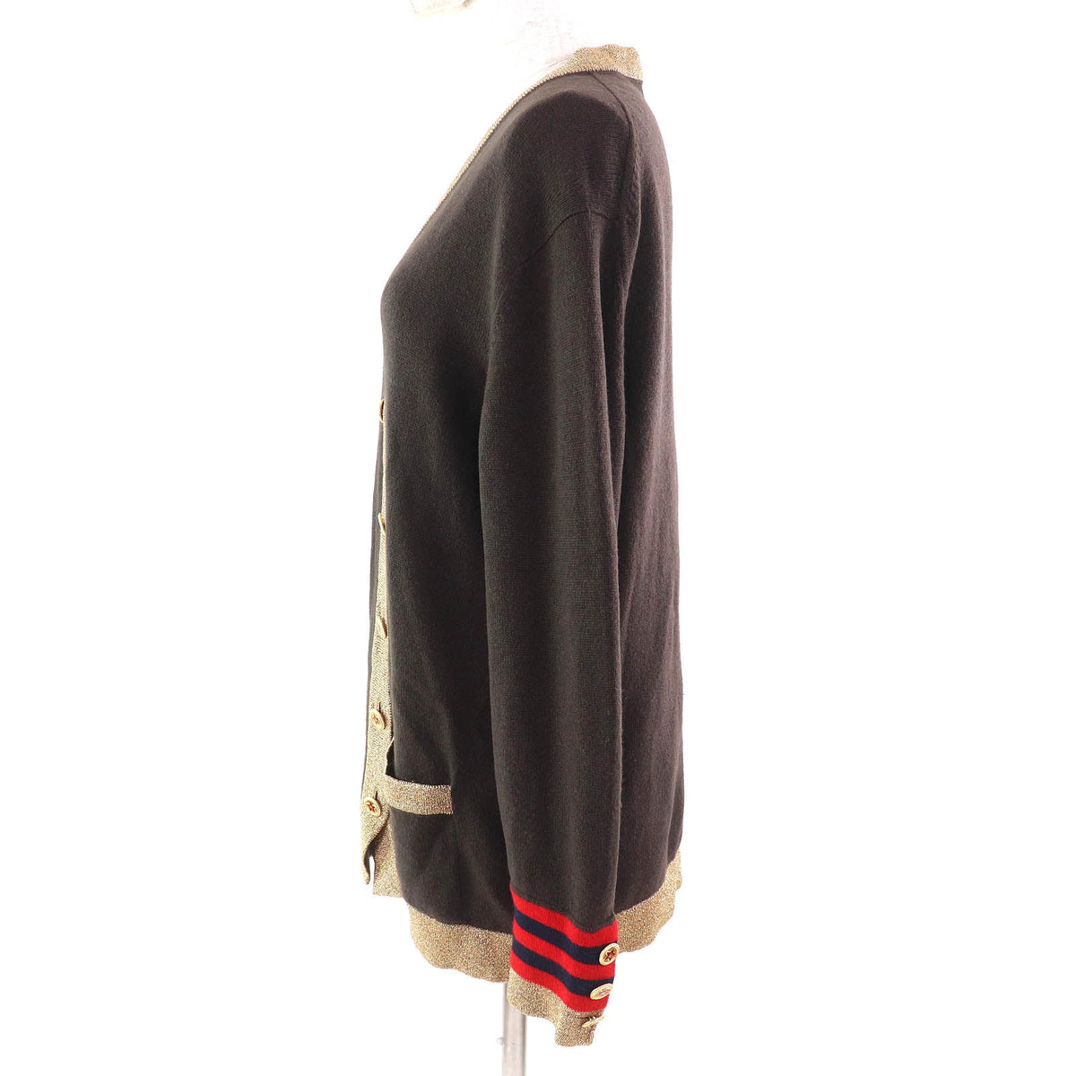 Chanel COCO Mark Star Button Cashmere Cardigan