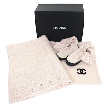 Chanel COCO Mark Cashmere 2-Piece Set Home Goods