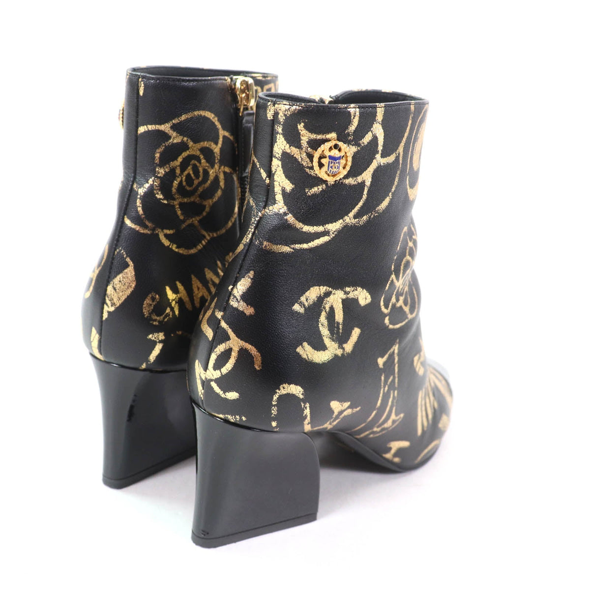 Chanel G35073 Leather Boots