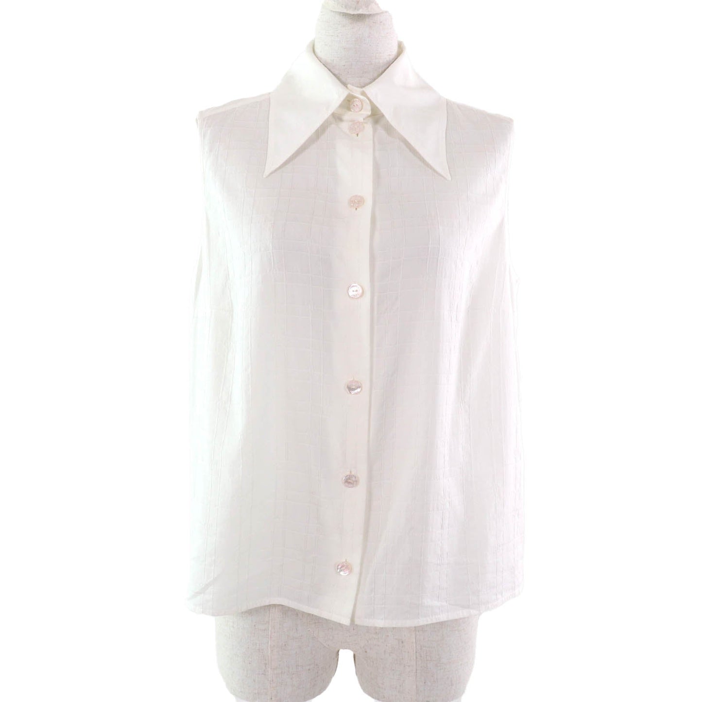 Chanel blouse cotton blouse