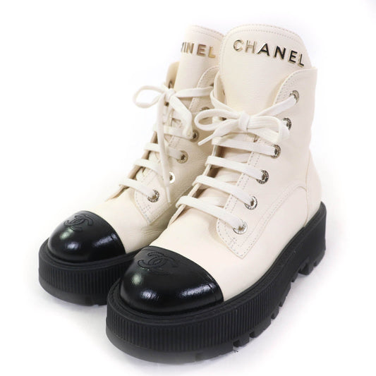 Chanel G45124 Leather Boots