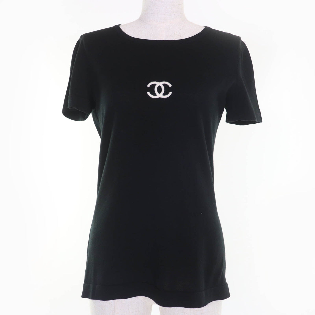 Chanel COCO Mark Cotton Knit Top