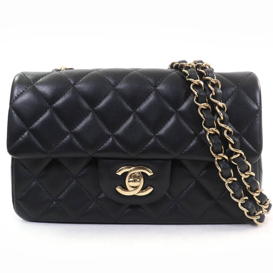 Chanel Mini Matrasse Lambskin Shoulder Bag