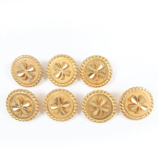Chanel Clover Button Set Accessories Set