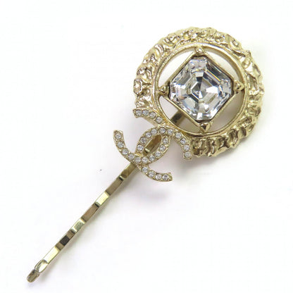 Chanel COCO Mark Rhinestone Hairpin