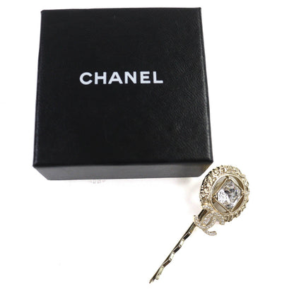 Chanel COCO Mark Rhinestone Hairpin