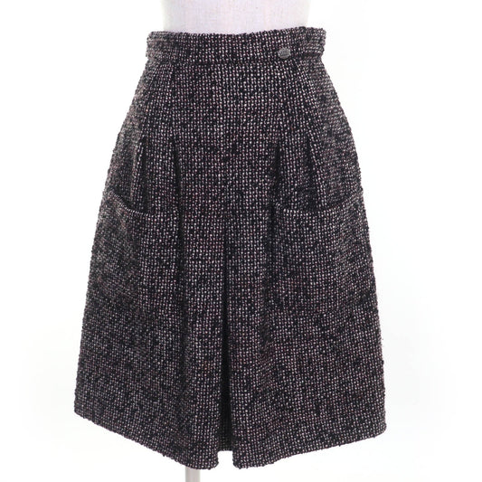 Chanel Tweed Wool Skirt