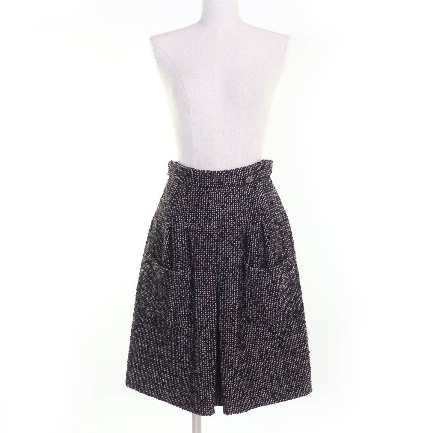 Chanel Tweed Wool Skirt
