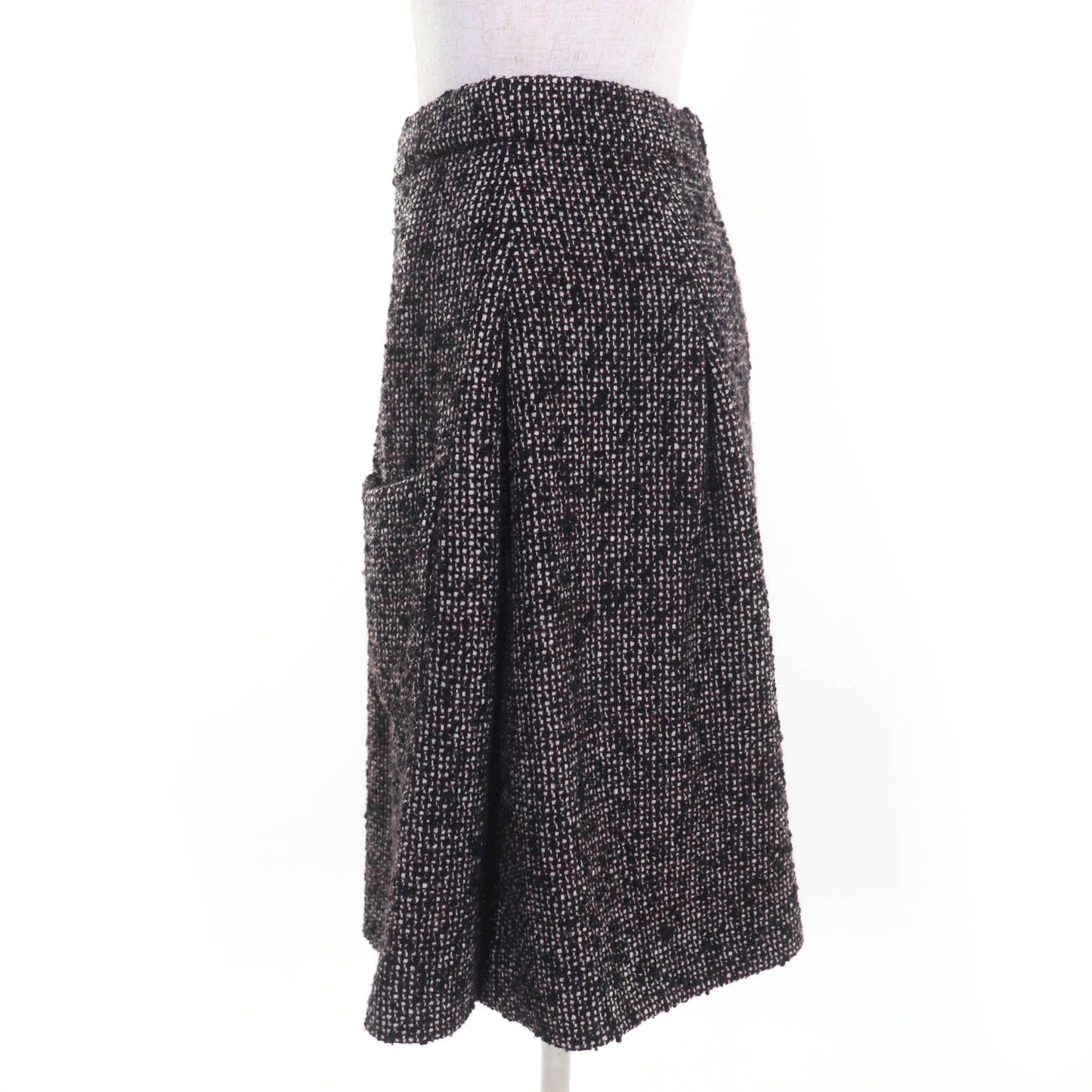 Chanel Tweed Wool Skirt