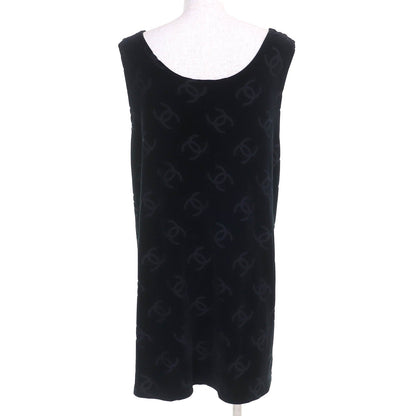 Chanel COCO Mark Velour Sleeveless Top