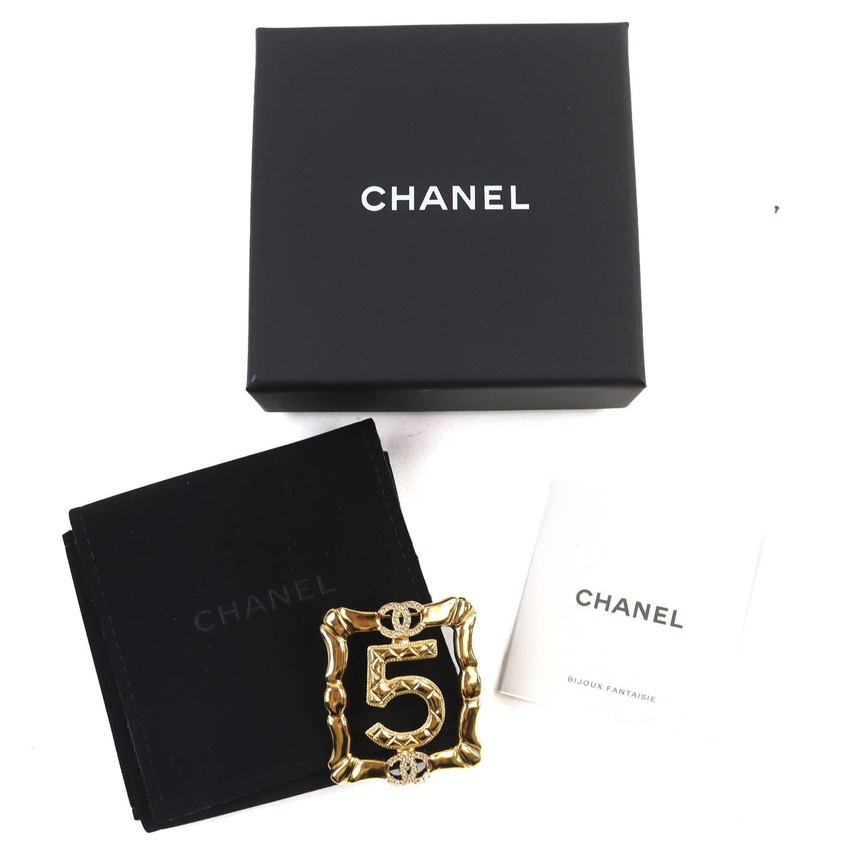 Chanel No.5 COCO Mark Brooch
