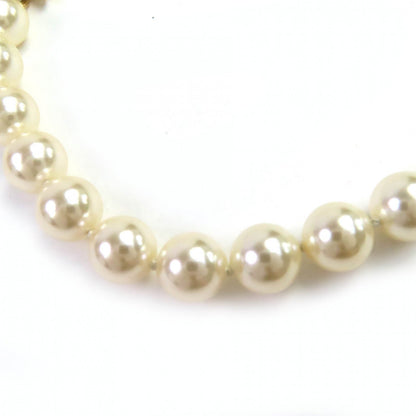 Chanel COCO Mark Star Lame Pearl Necklace