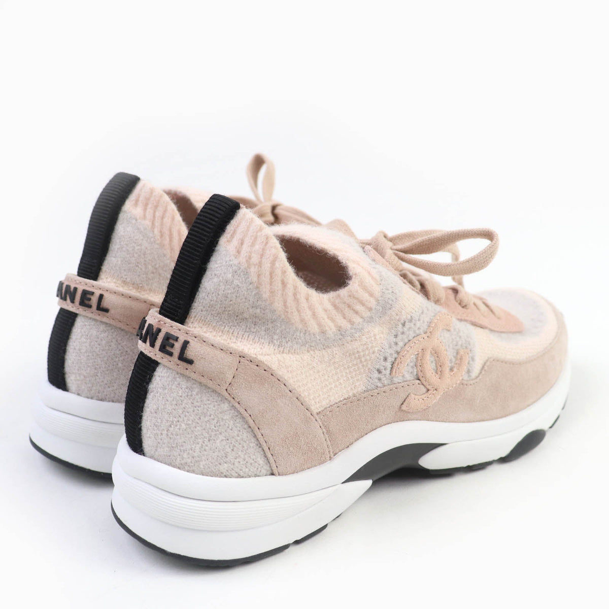 Chanel COCO Mark Knit Sneakers