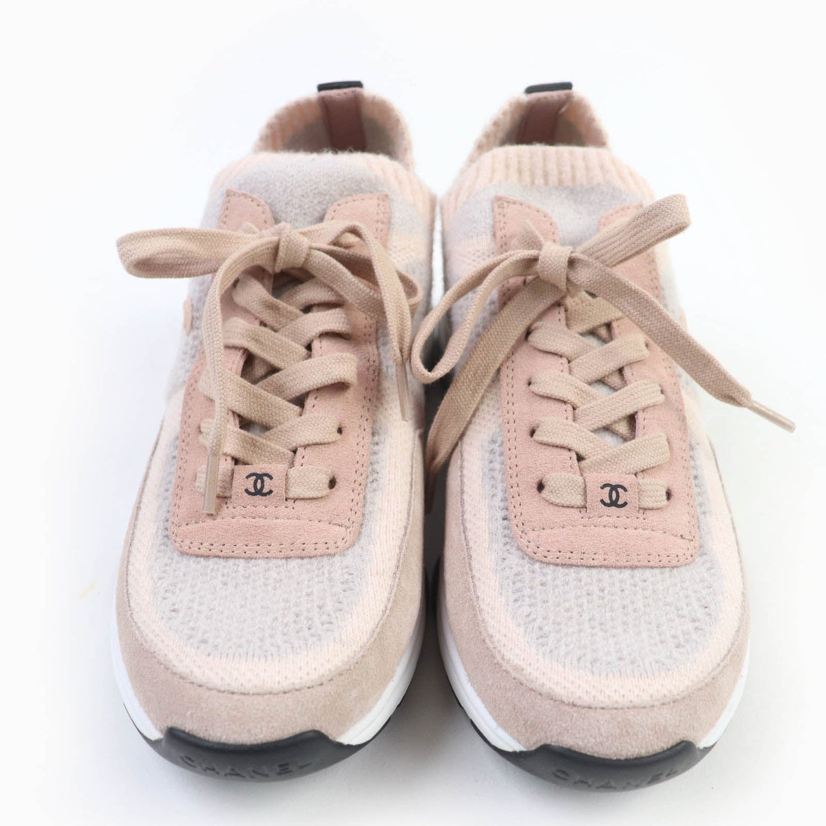 Chanel COCO Mark Knit Sneakers