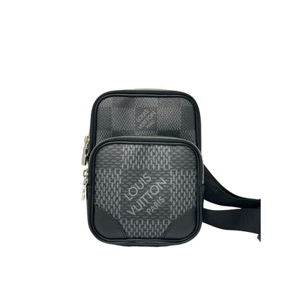 LOUIS VUITTON Louis Vuitton Damier Graphite Amazone Sling 3D - Black
