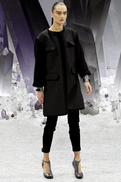 Black Tweed Coat