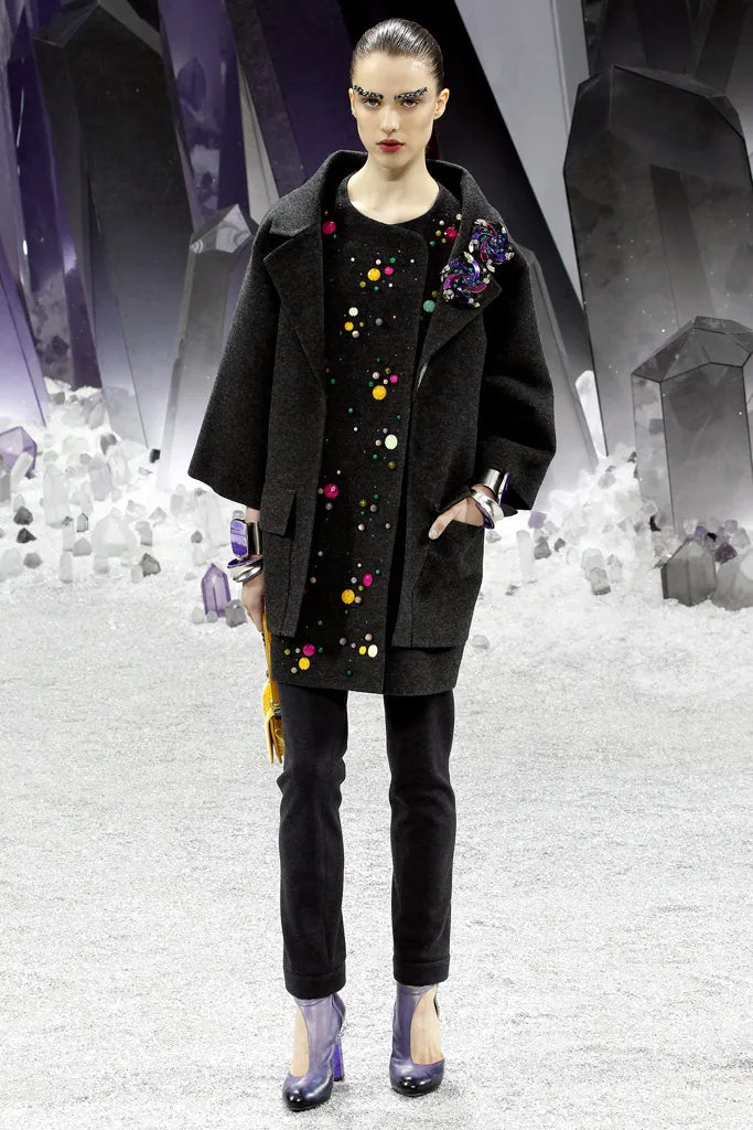 Grey Fall 2012 Layered Coat