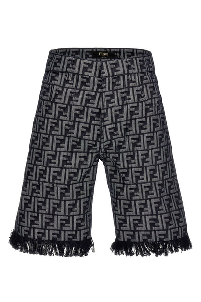 Fendi Men 'Ff' Bermuda Shorts