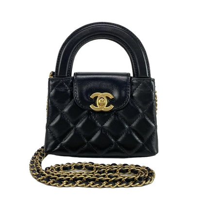 Chanel Kelly Micro shopping Black bag