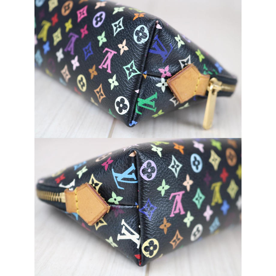 Rank AB ｜  LV Multicolor Cosmetic Pouch ｜090911