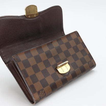 Louis Vuitton Sistina Damier Ebene GM Wallet LV-W0106P-0143