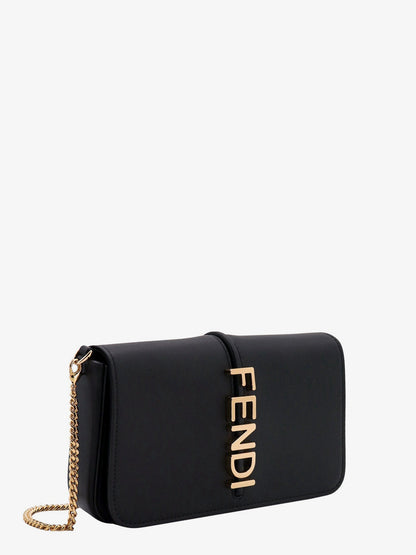 Fendi Woman Fendi Woman Black Wallets