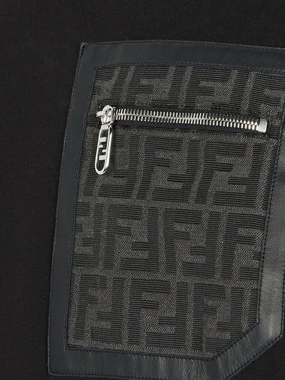 Fendi Man Fendi Man Black T-Shirts