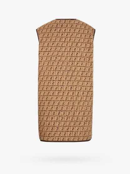 Fendi Man Fendi Man Beige Vests