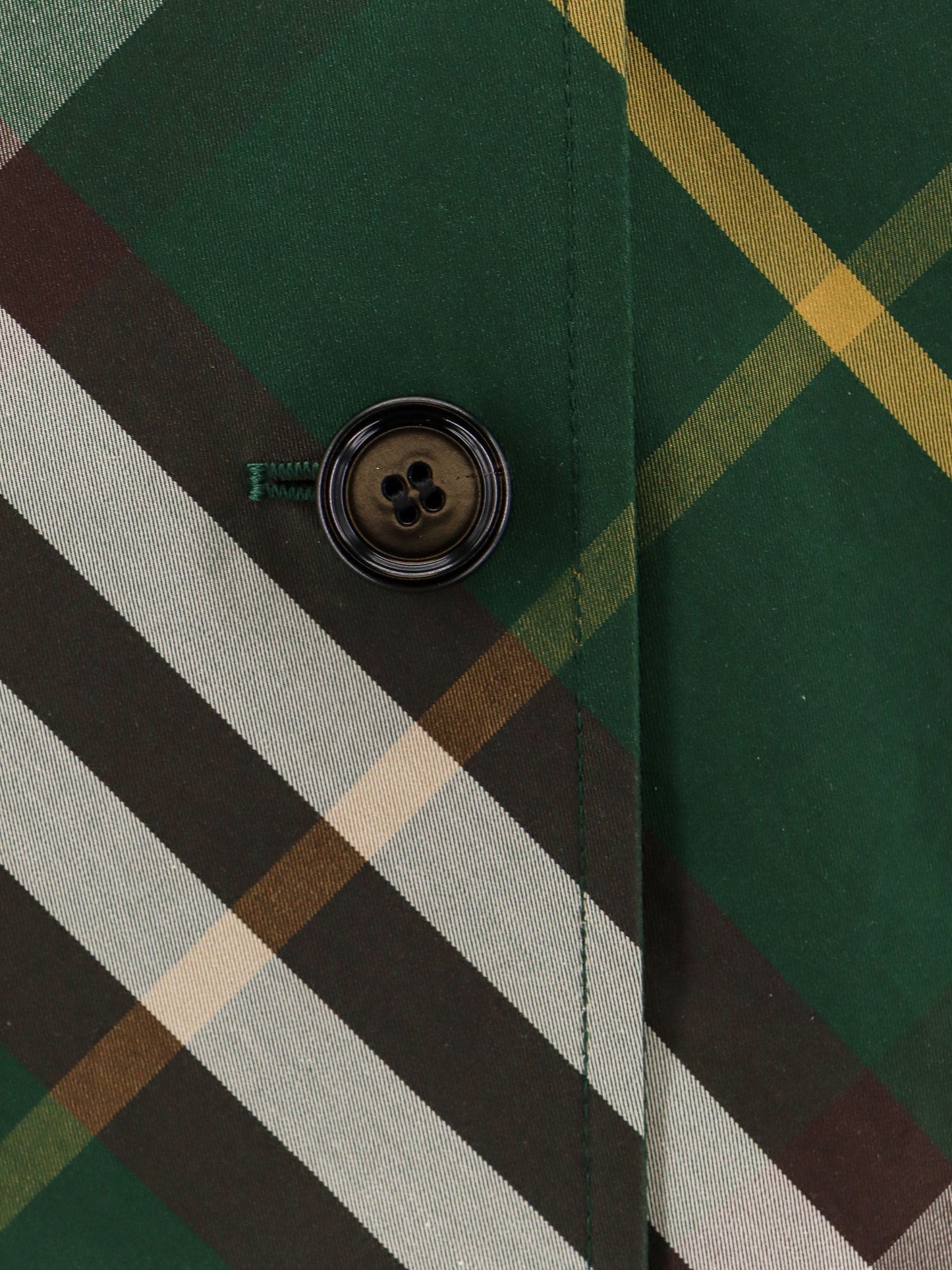 Burberry Man Burberry Man Green Trench Coats