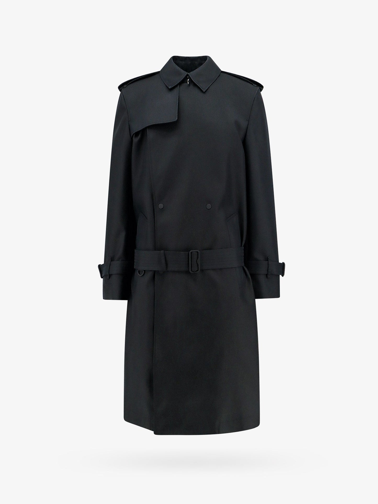 Burberry Man Burberry Man Black Trench Coats