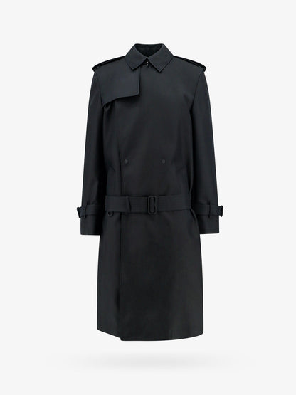 Burberry Man Burberry Man Black Trench Coats