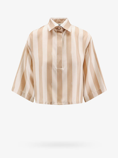 Fendi Woman Fendi Woman Beige Shirts