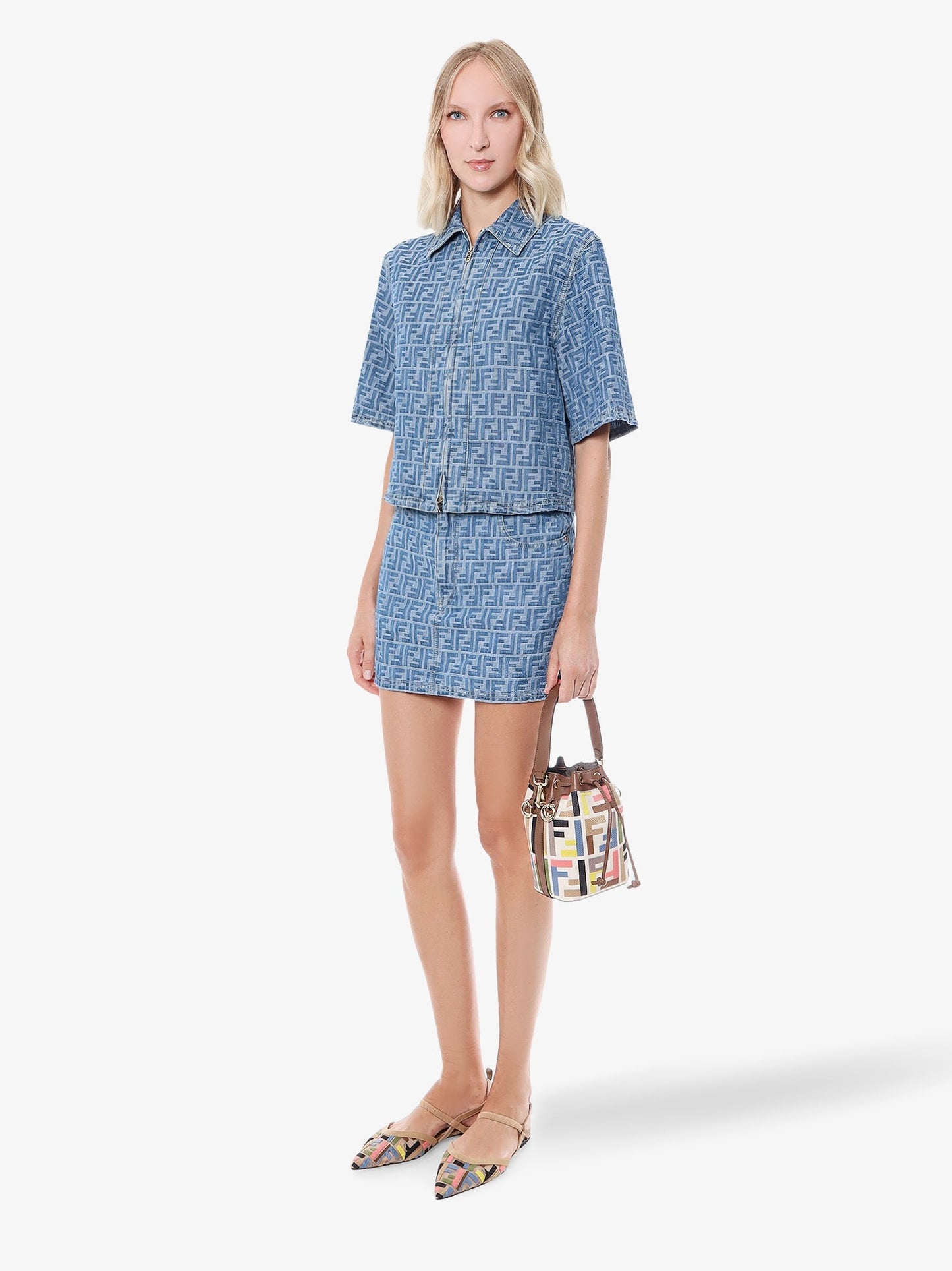 Fendi Woman Fendi Woman Blue Shirts