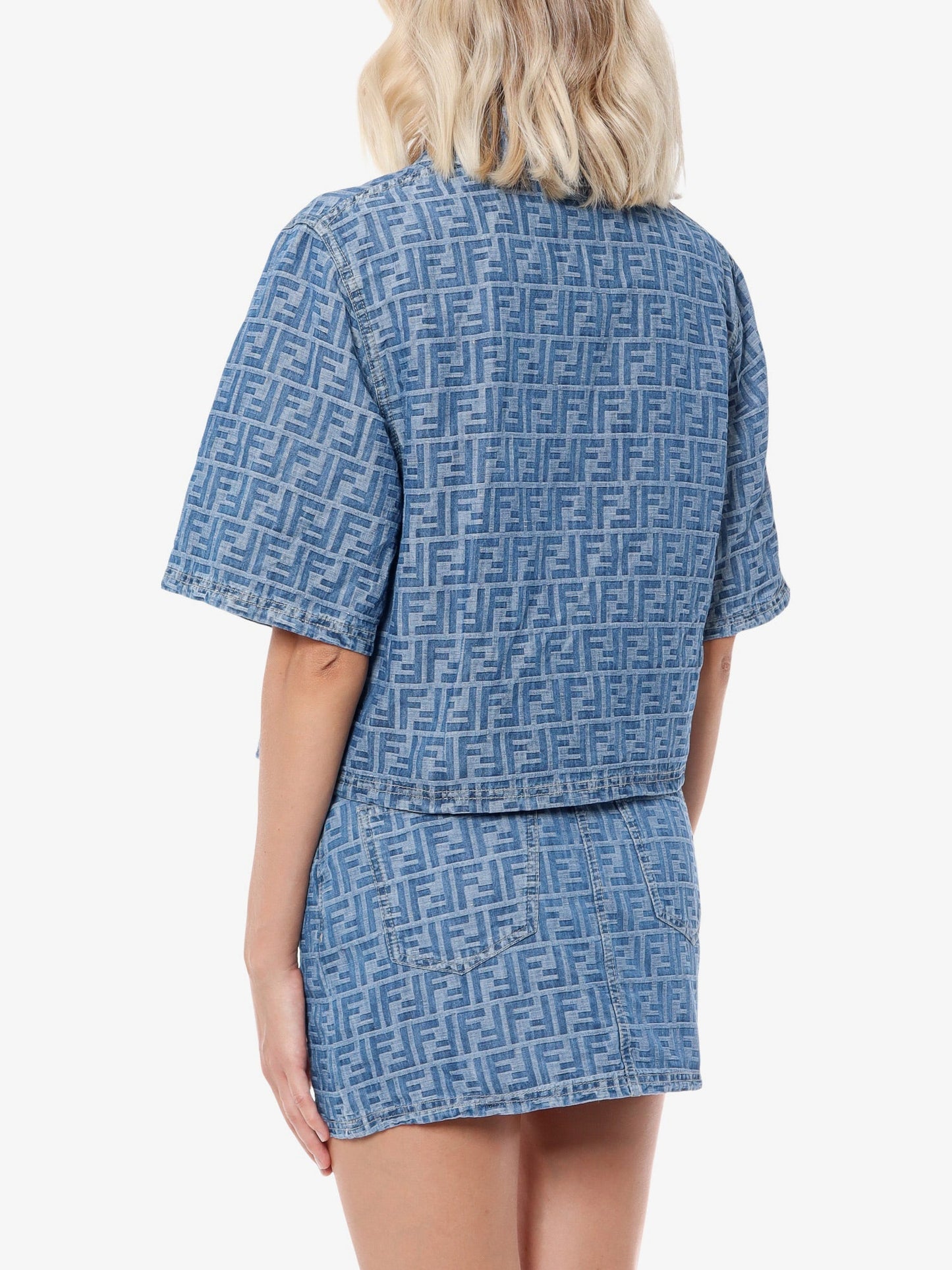 Fendi Woman Fendi Woman Blue Shirts