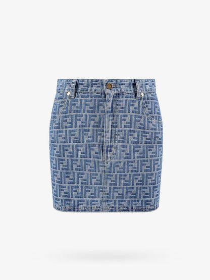 Fendi Woman Fendi Woman Blue Skirts