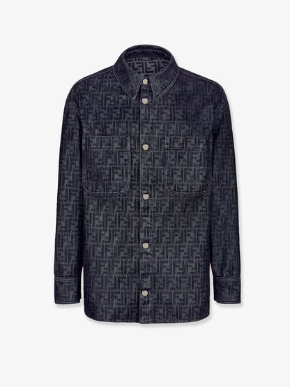 Fendi Man Fendi Man Blue Shirts