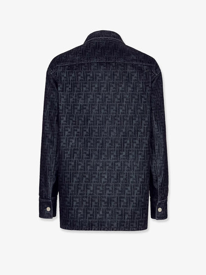 Fendi Man Fendi Man Blue Shirts